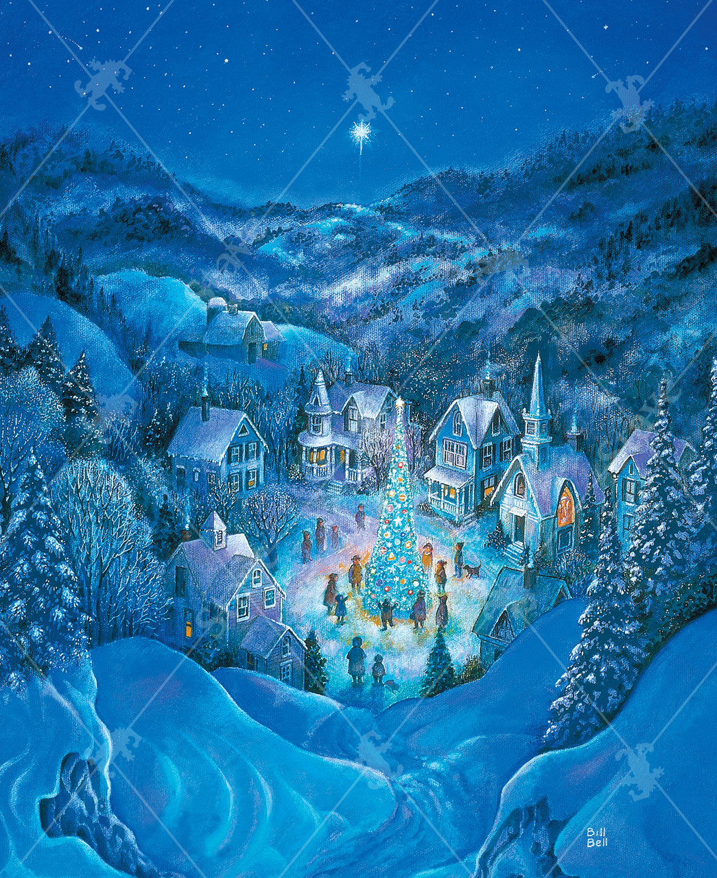 Road To Christmas Jigsaw Puzzle | Stave Puzzles