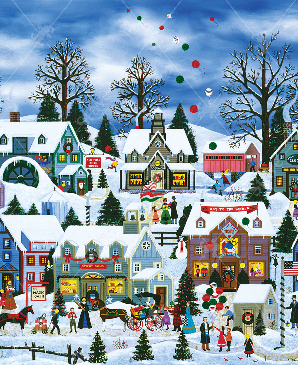 Seeking Holiday Treasures Jigsaw Puzzle | Stave Puzzles