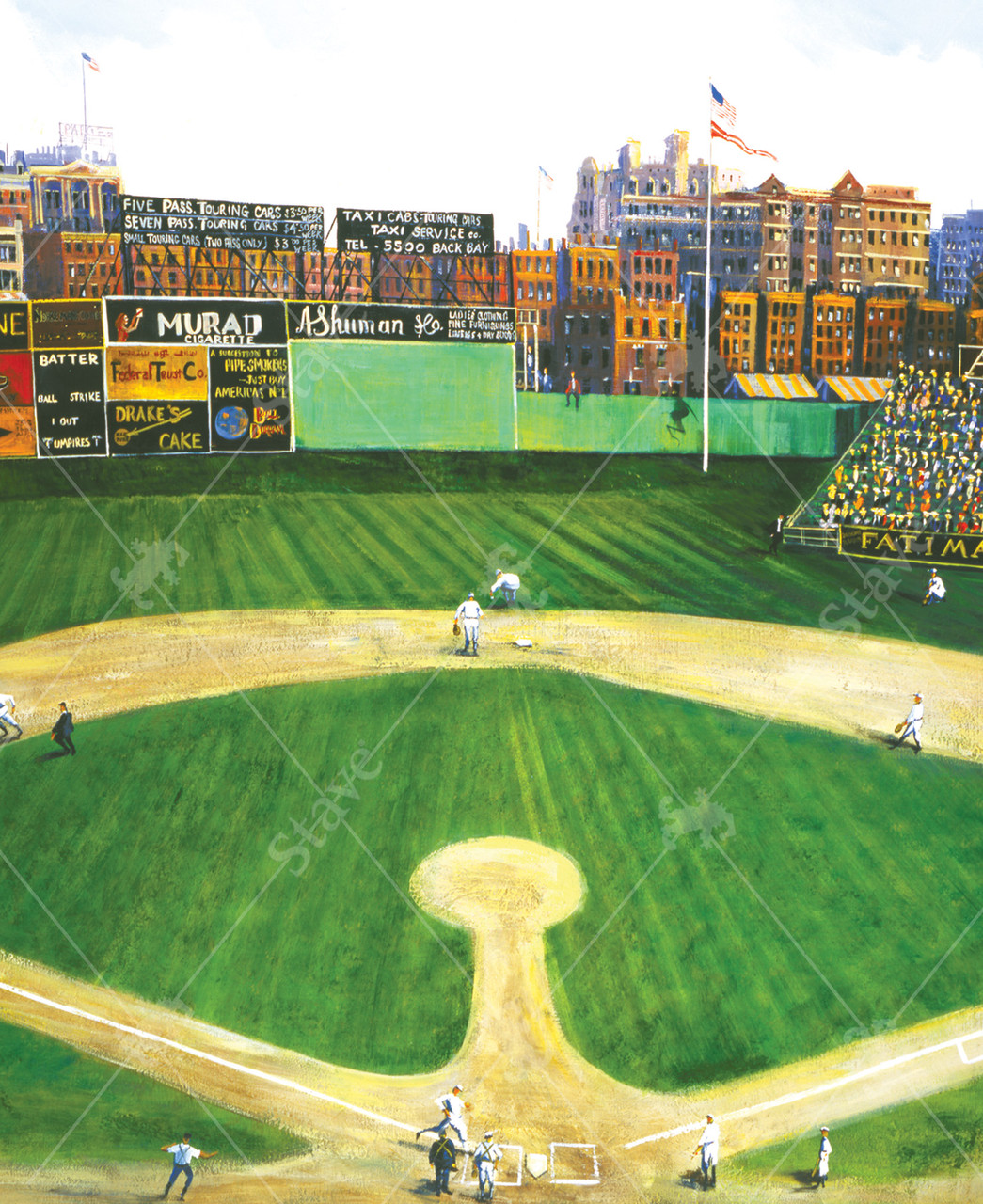 Old Fenway, a traditional puzzle - Stave Puzzles