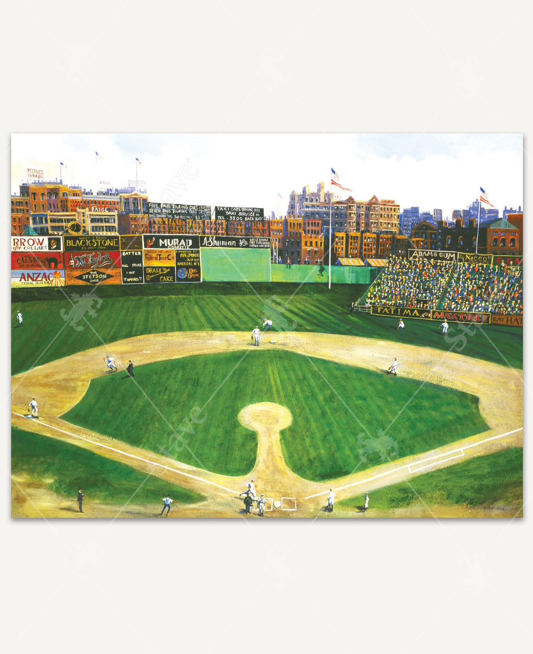 Old Fenway, a traditional puzzle - Stave Puzzles