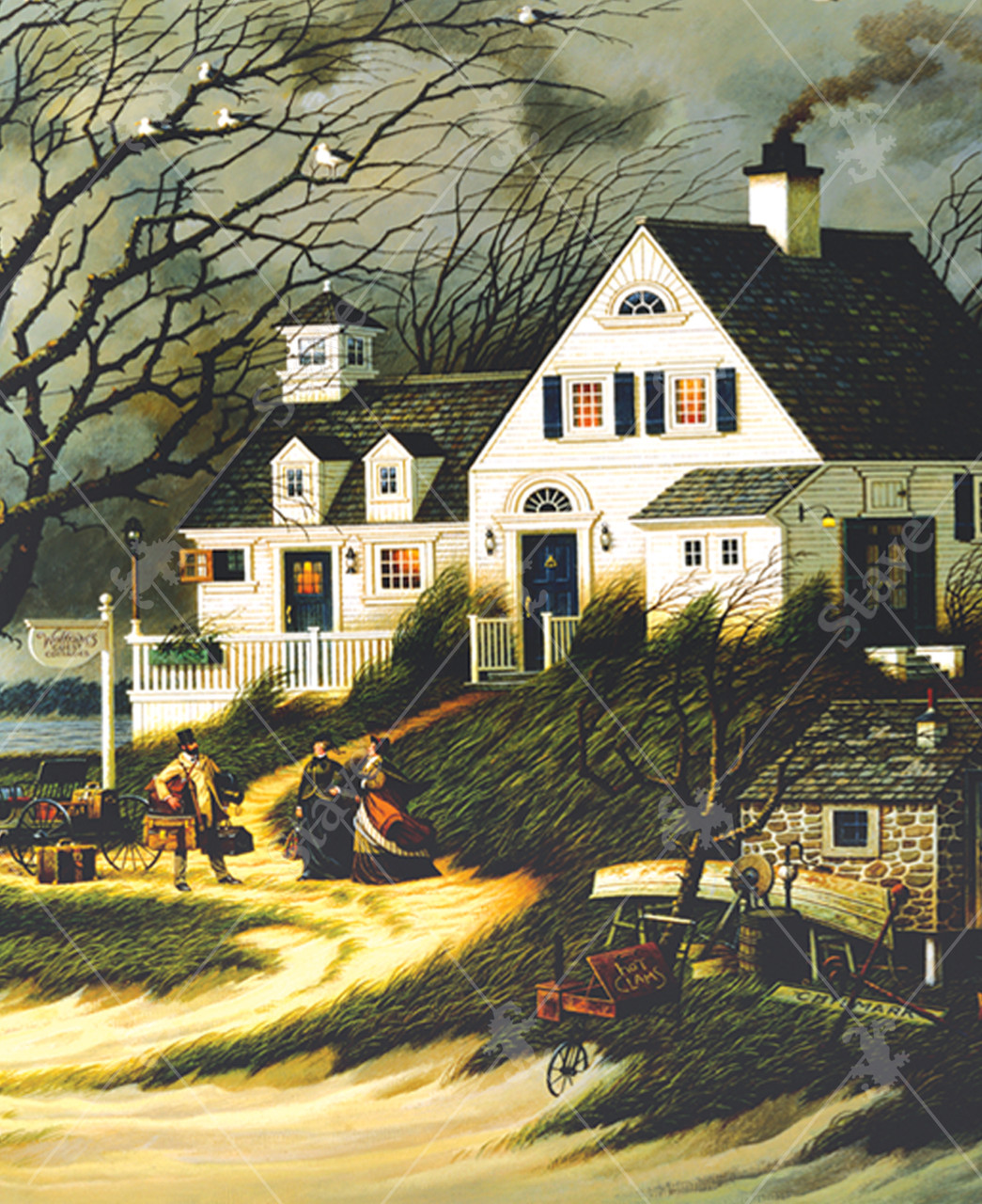 Checking In On Olde Martha's Vineyard, a traditional puzzle