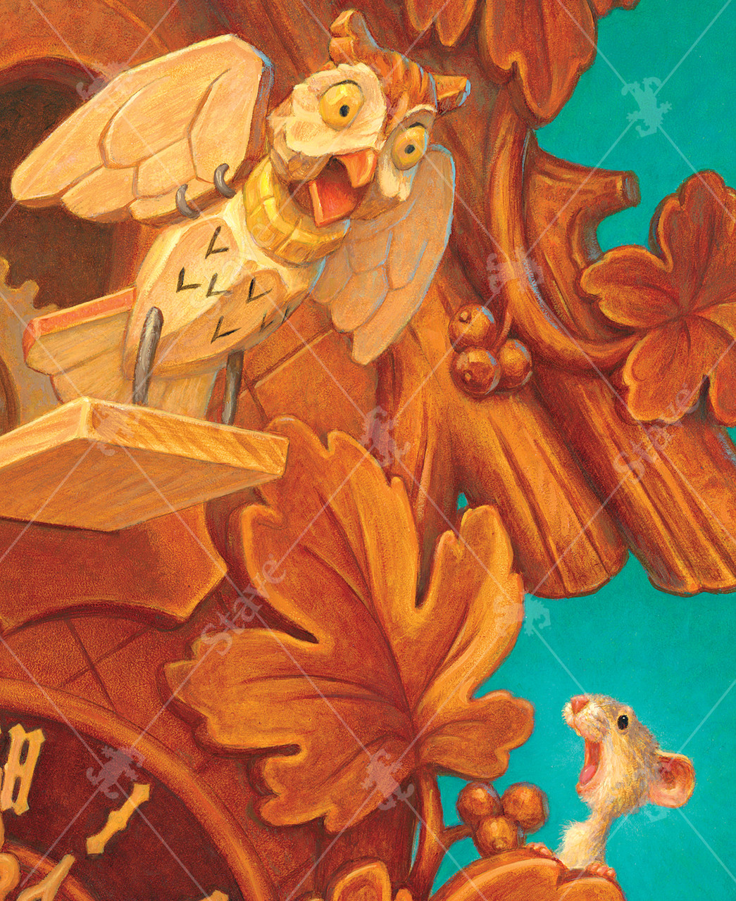 Hickory Dickory Dock, a traditional puzzle - Stave Puzzles