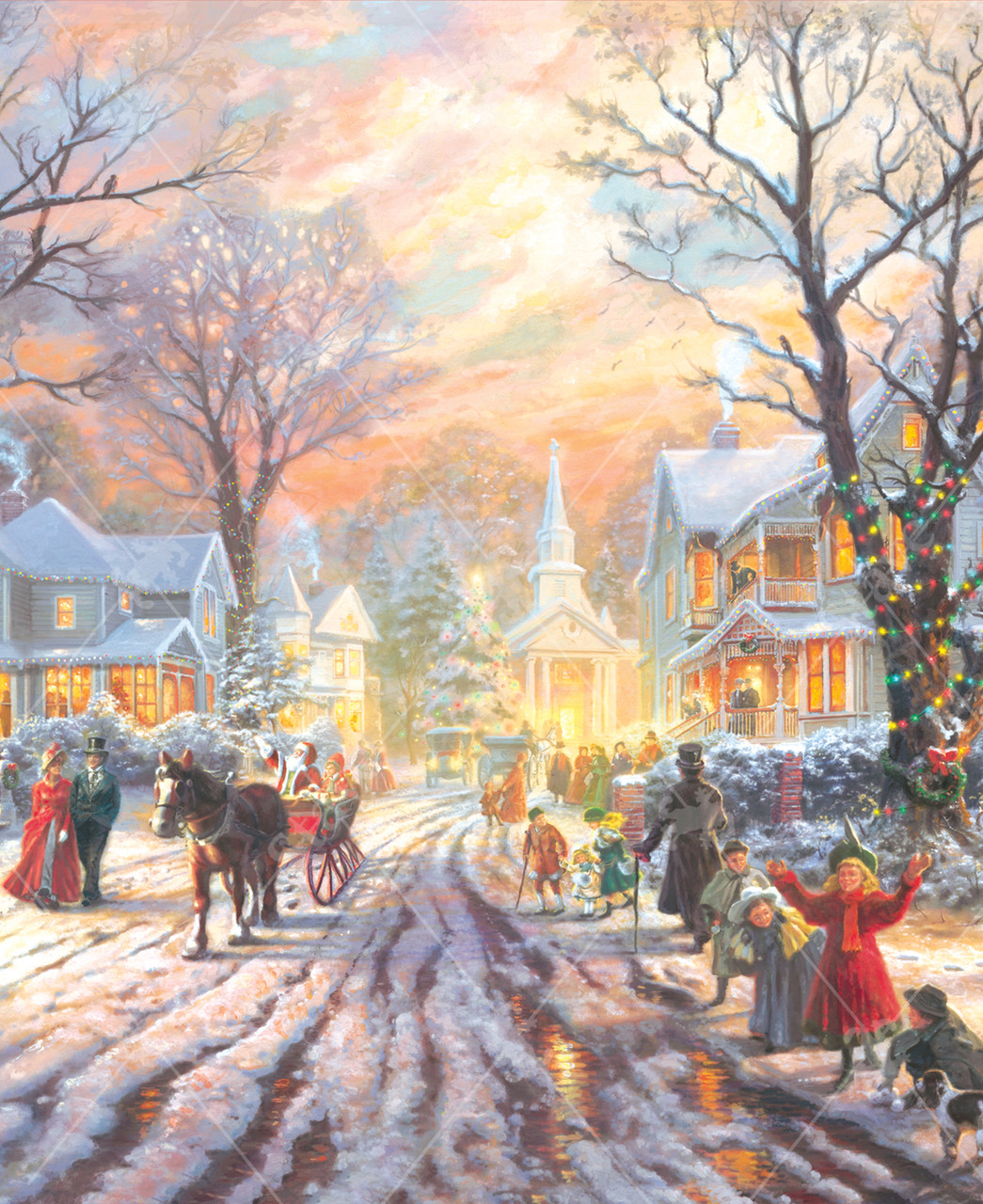 Victorian Christmas Carol Jigsaw Puzzle | Stave Puzzles