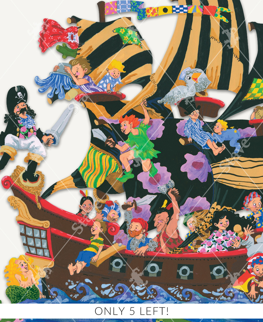 Peter Pan & The Irate Pirate Jigsaw Puzzle | Stave Puzzles