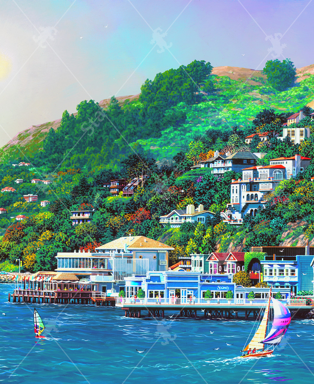 Sausalito View, a traditional puzzle - Stave Puzzles