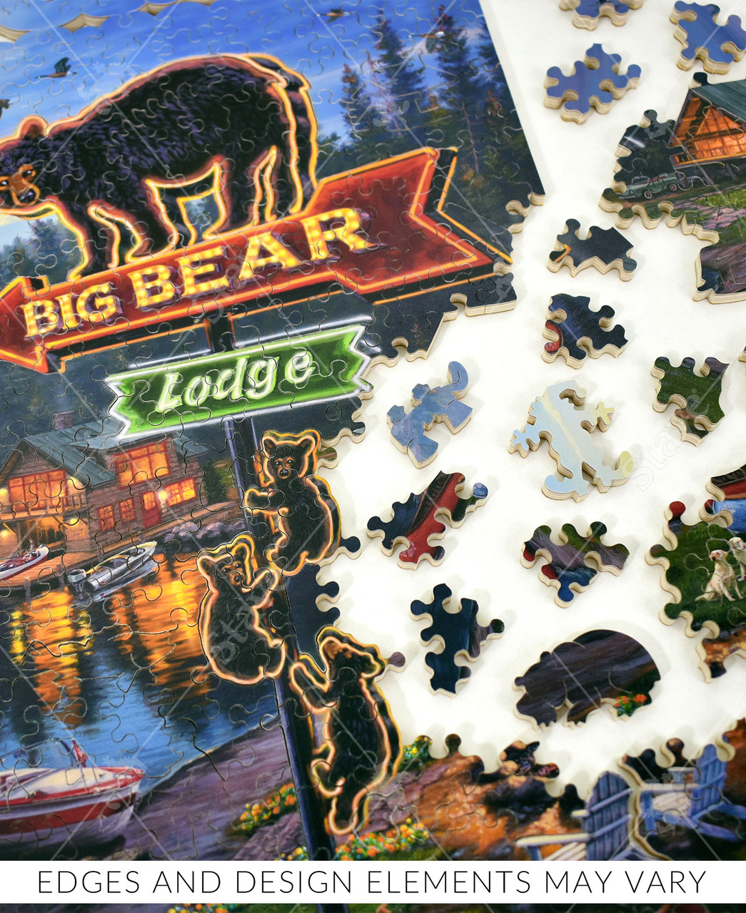 Big Bear Lodge | Stave Puzzles