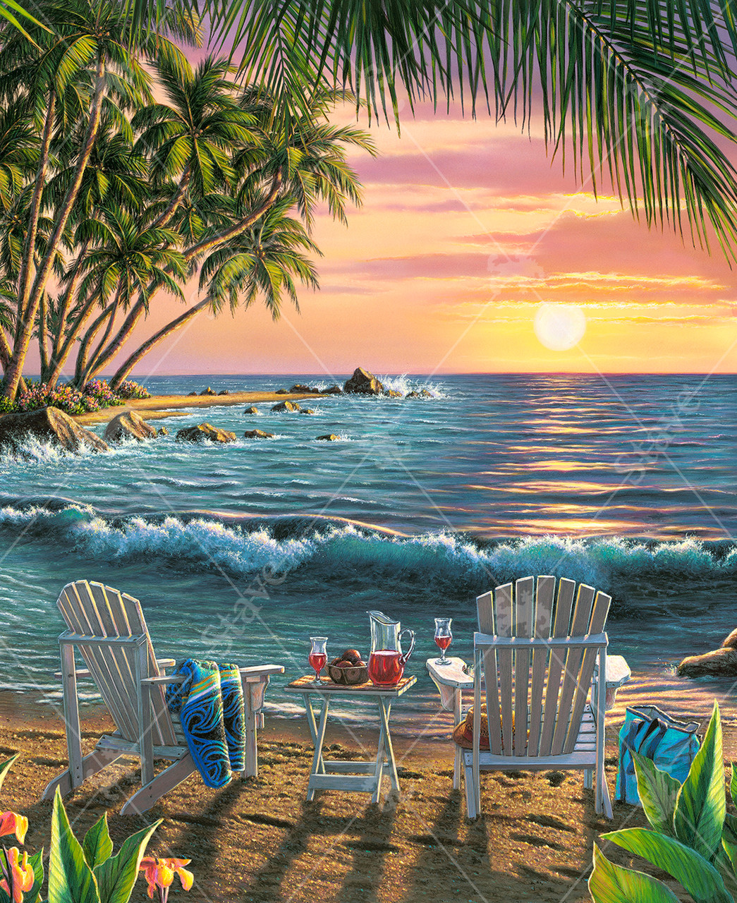 Summer Breeze Bay Jigsaw Puzzle | Stave Puzzles