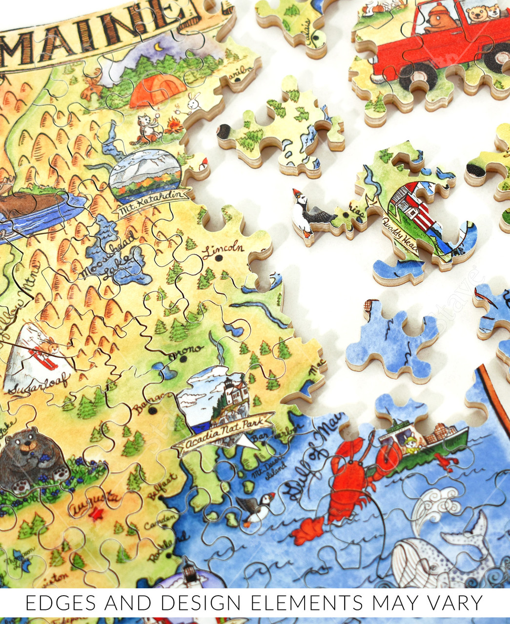 Maine, USA Jigsaw puzzle | Stave Puzzles