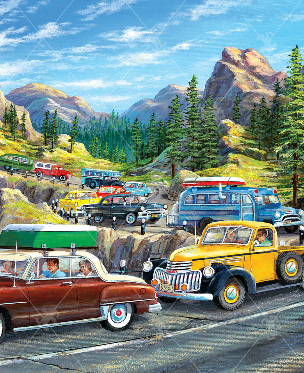Holiday Traffic Jigsaw Puzzle | Stave Puzzles