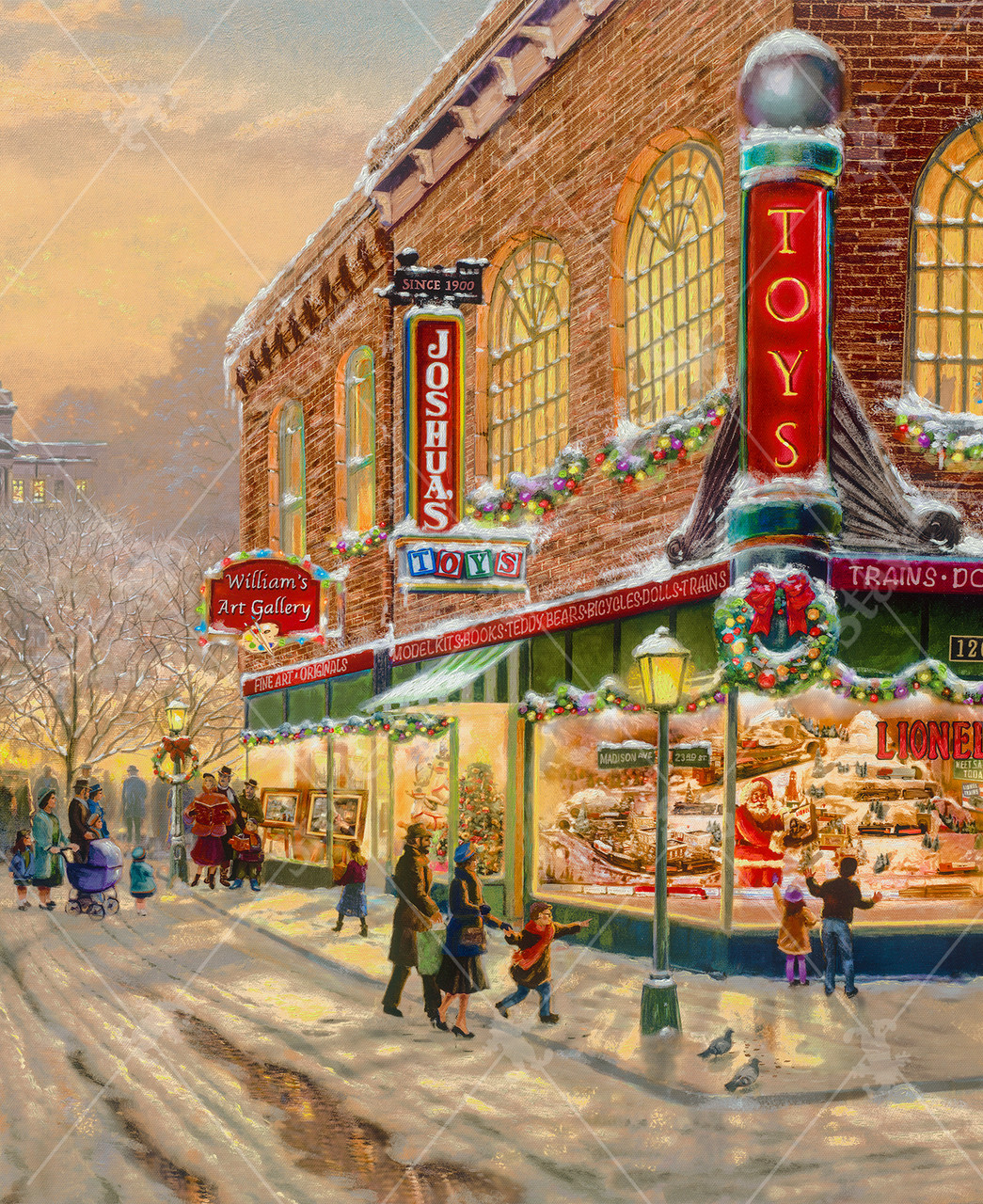 A Christmas Wish - Kinkade Jigsaw Puzzle | Stave Puzzles