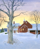 Snowy Sunset 0