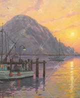 Morro Bay At Sunset 0