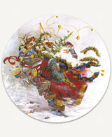 Windswept Santa Jigsaw Puzzle | Stave Puzzles