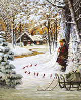  Cardinal Christmas Serenade, 350 Pieces 