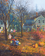  Halloween In The Village, 400 Pieces 