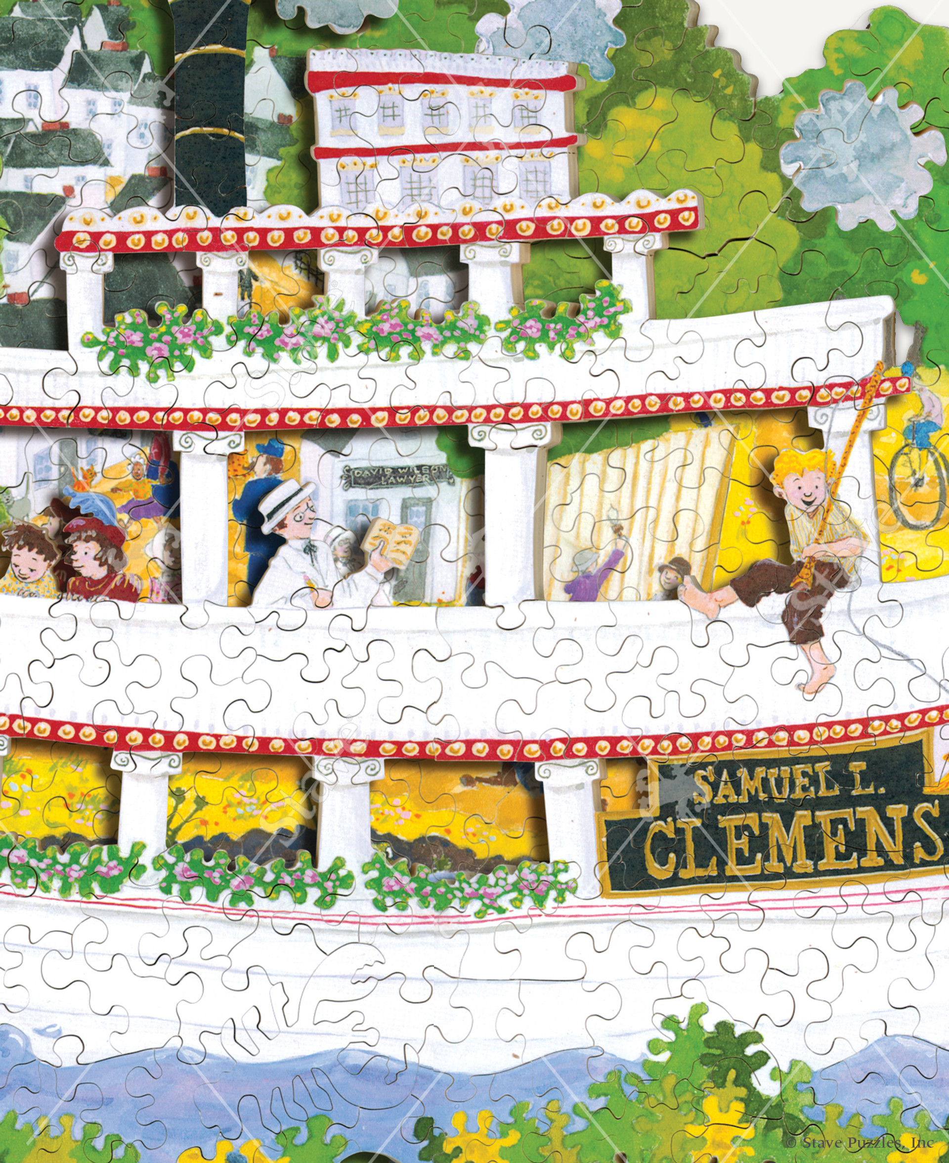 Limited Edition Jigsaw Puzzles, Handpainted Jigsaw Puzzles Stave Puzzles