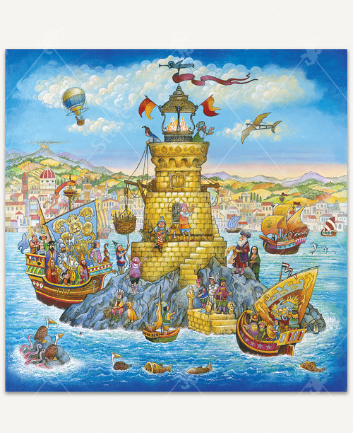Leonardo's Light, a traditional puzzle - Stave Puzzles