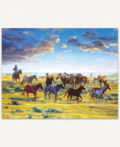 The Horse Wrangler, a traditional puzzle - Stave Puzzles