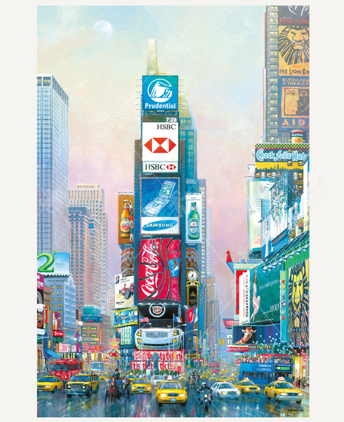 Times Square North, a traditional puzzle - Stave Puzzles