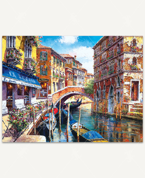 Venetian Vista, a traditional puzzle - Stave Puzzles