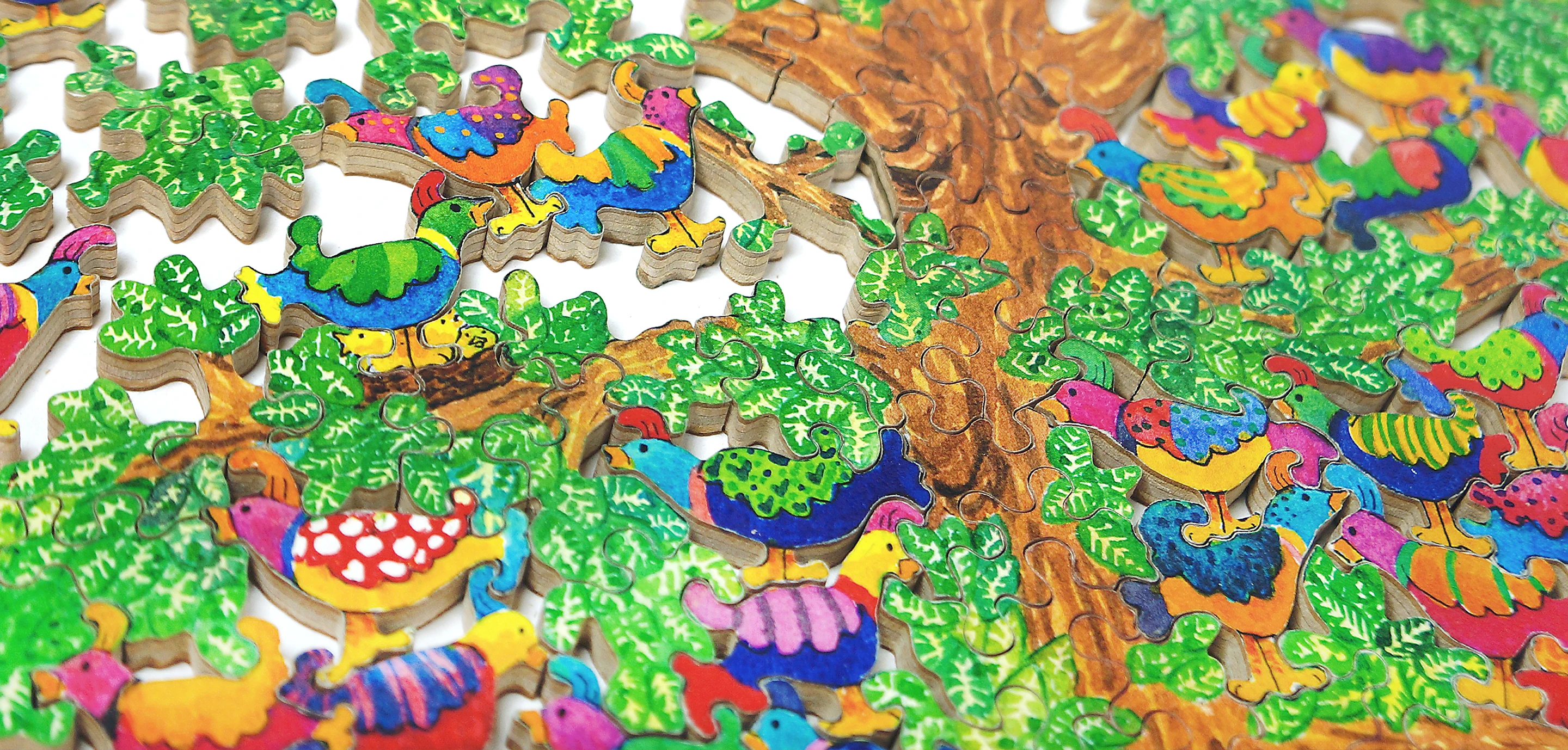 Leaf It To Us To Brighten Your Puzzle Table