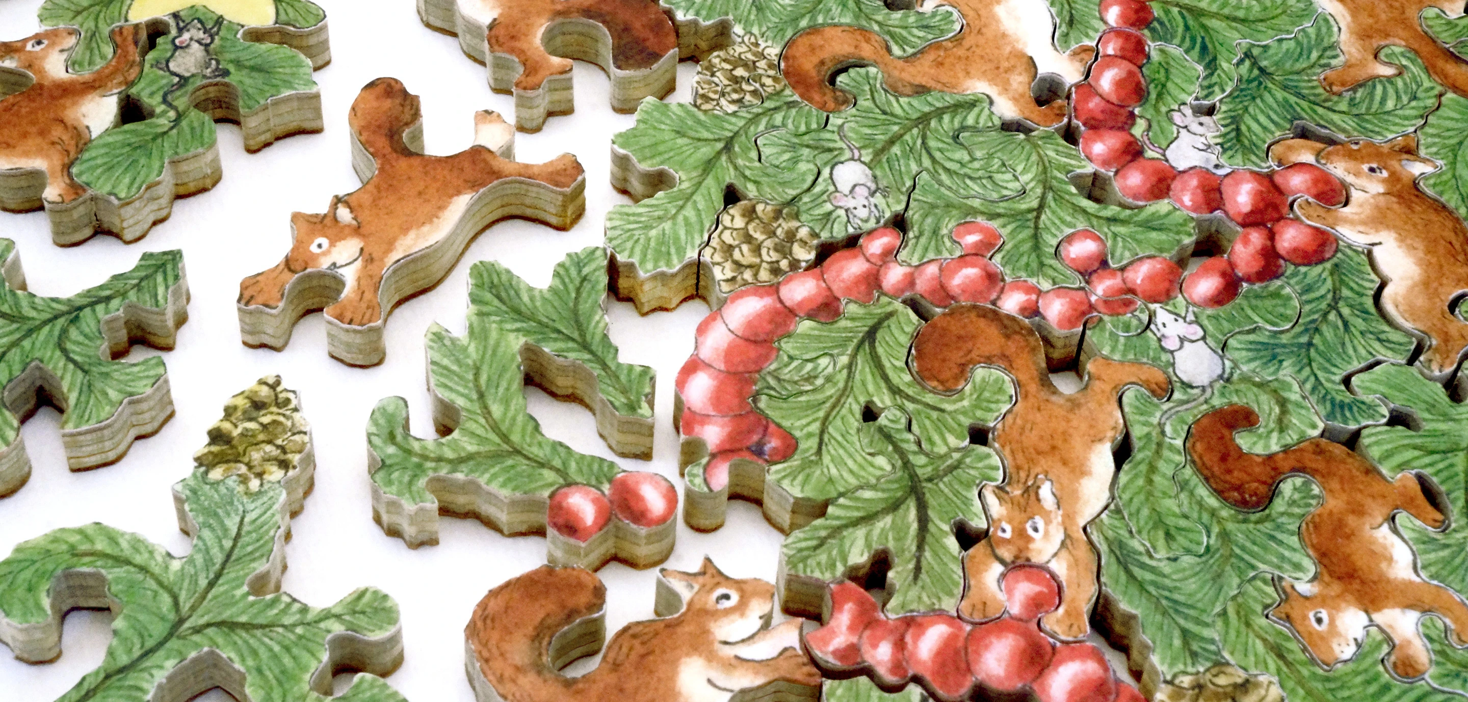 Branch Out & Brighten Your Puzzle Table