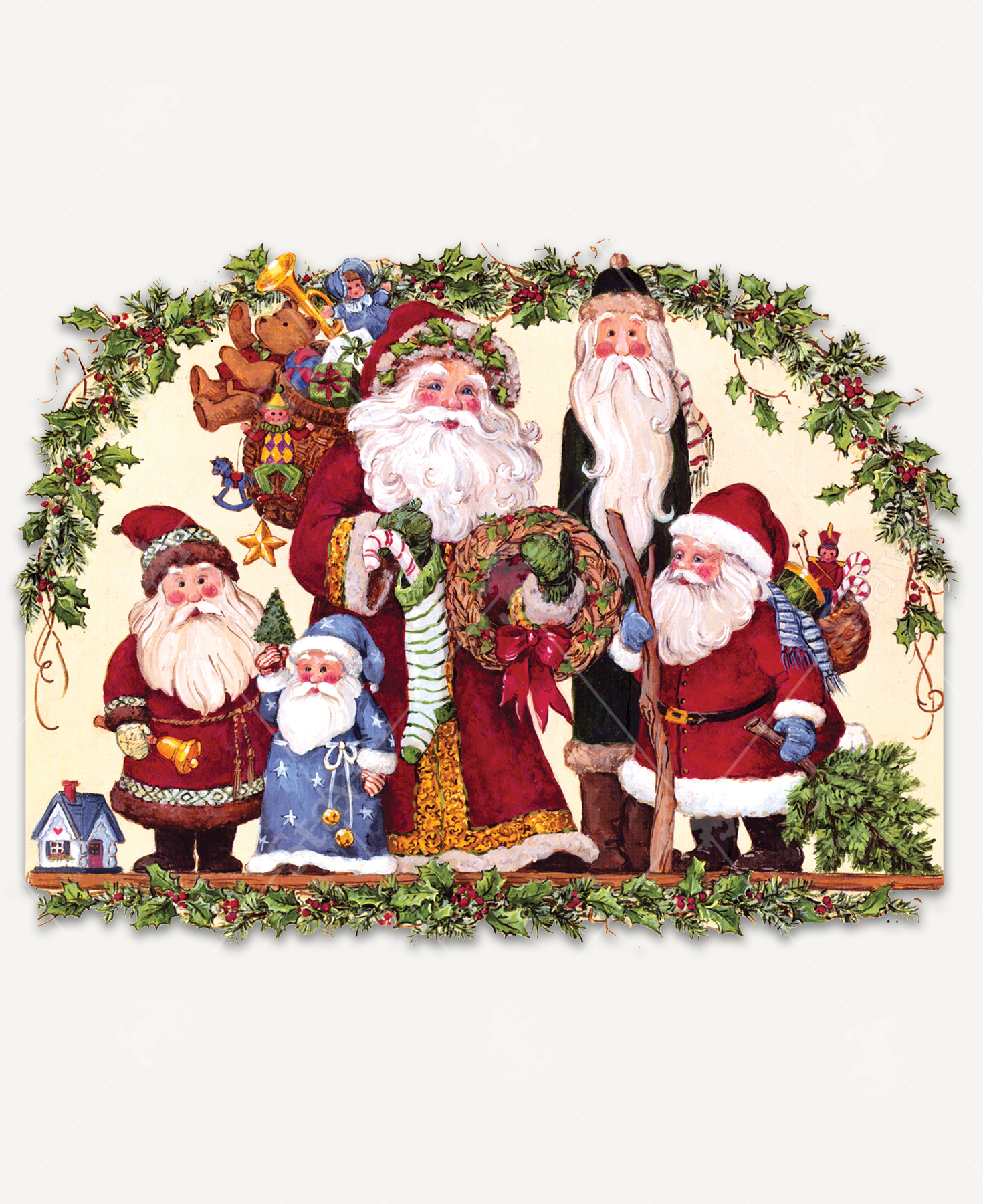 Santa Collection Jigsaw Puzzle | Stave Puzzles