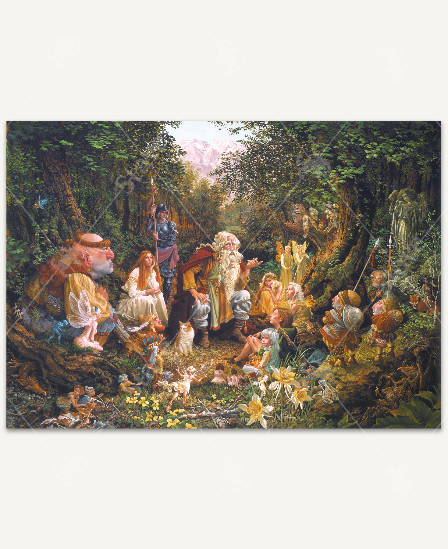 Once Upon A Time, a traditional puzzle - Stave Puzzles