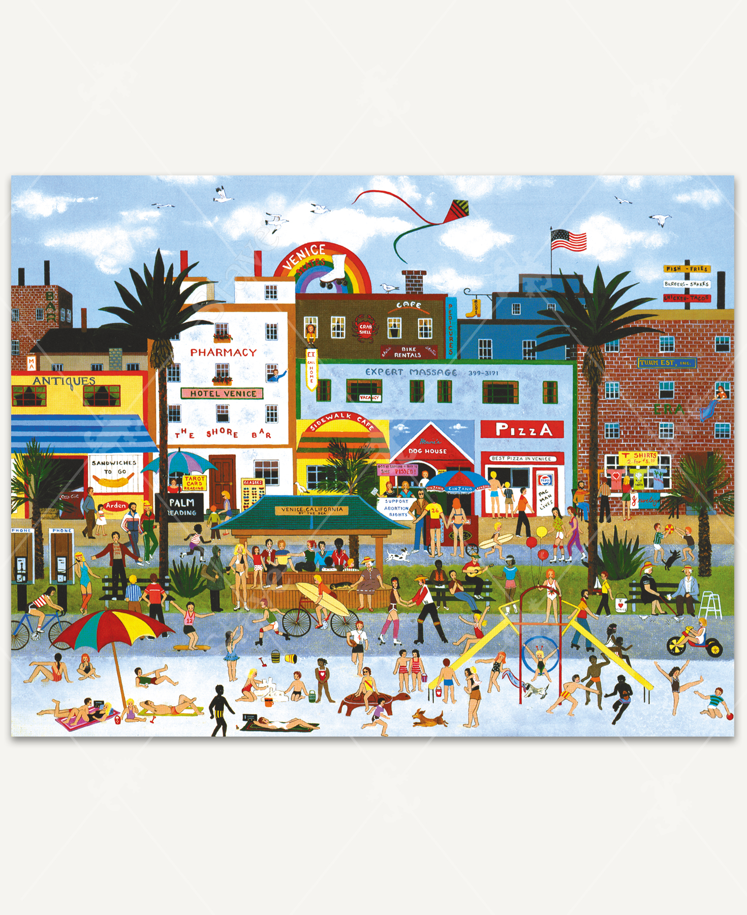 Venice Beach Vibes, a traditional puzzle - Stave Puzzles