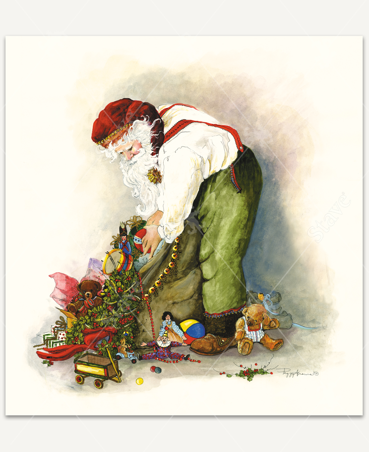 Santa's Sack Jigsaw Puzzle | Stave Puzzles