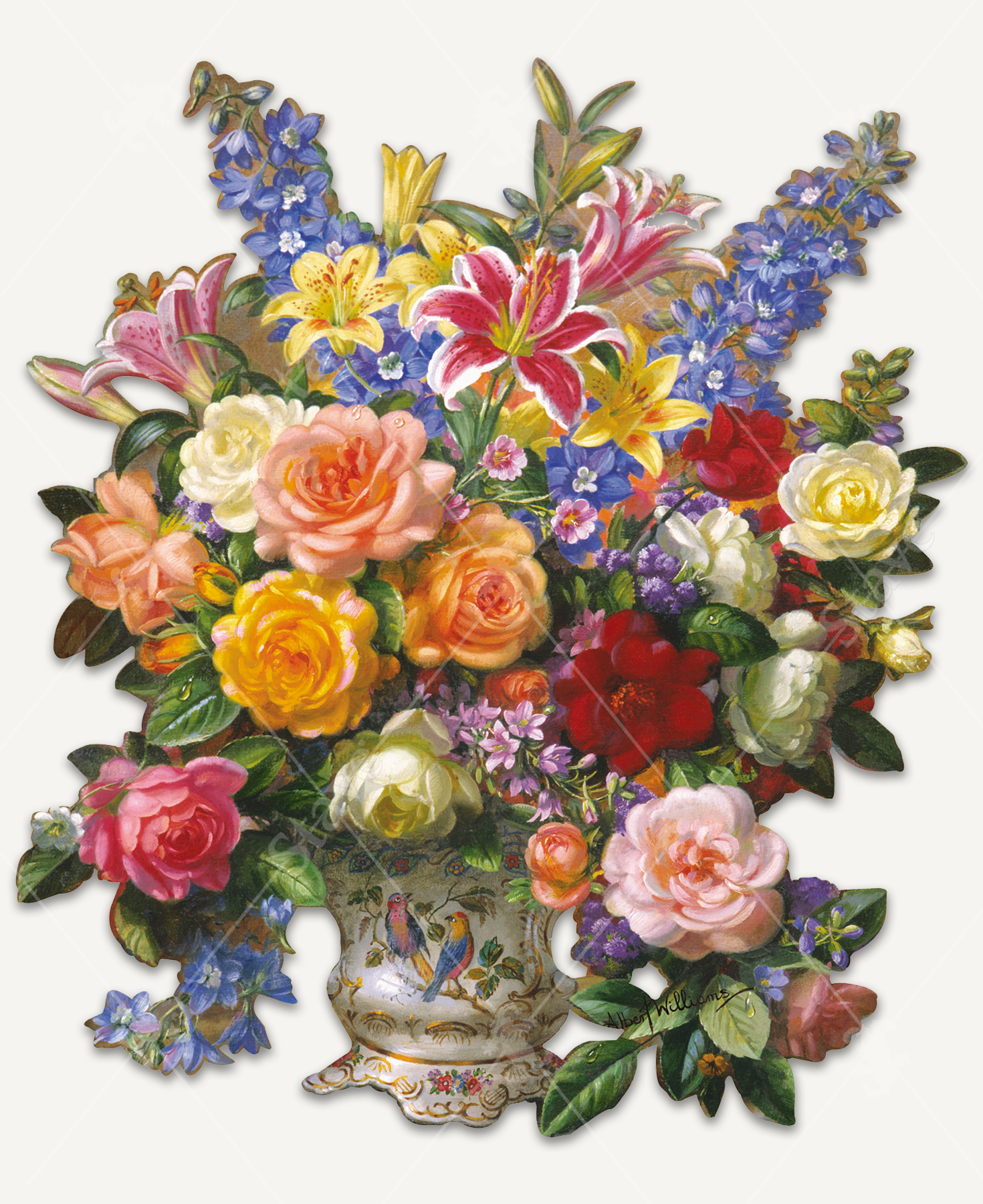 Bird Pitcher Bouquet_1