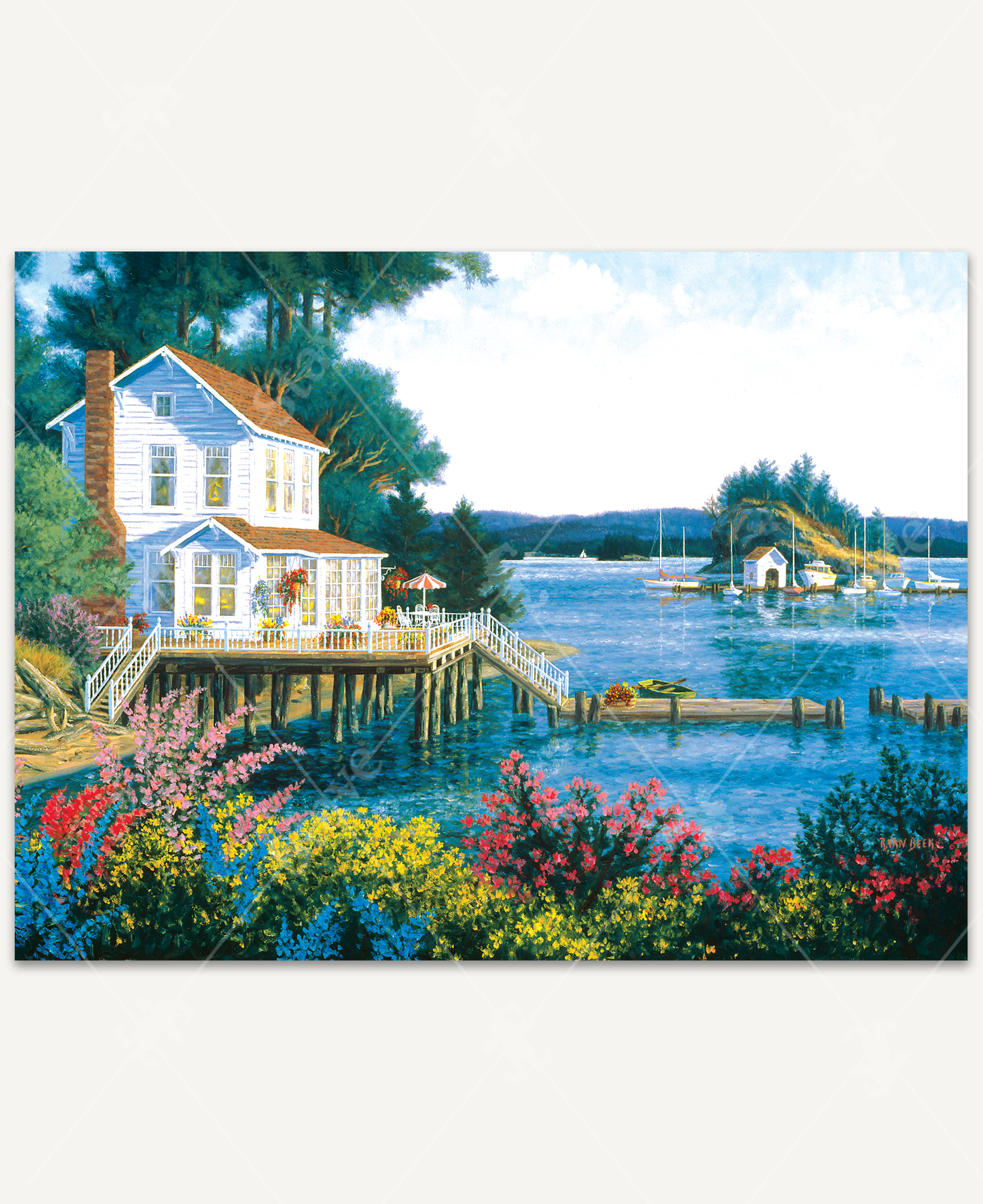 Deer Harbor In Spring_1