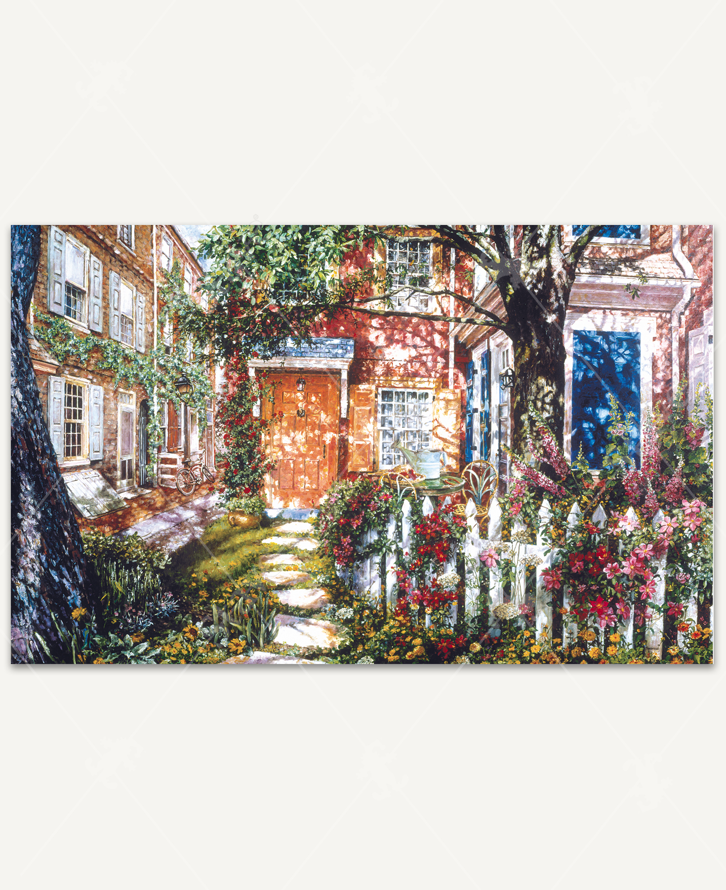Stave Puzzles Blue Shutters