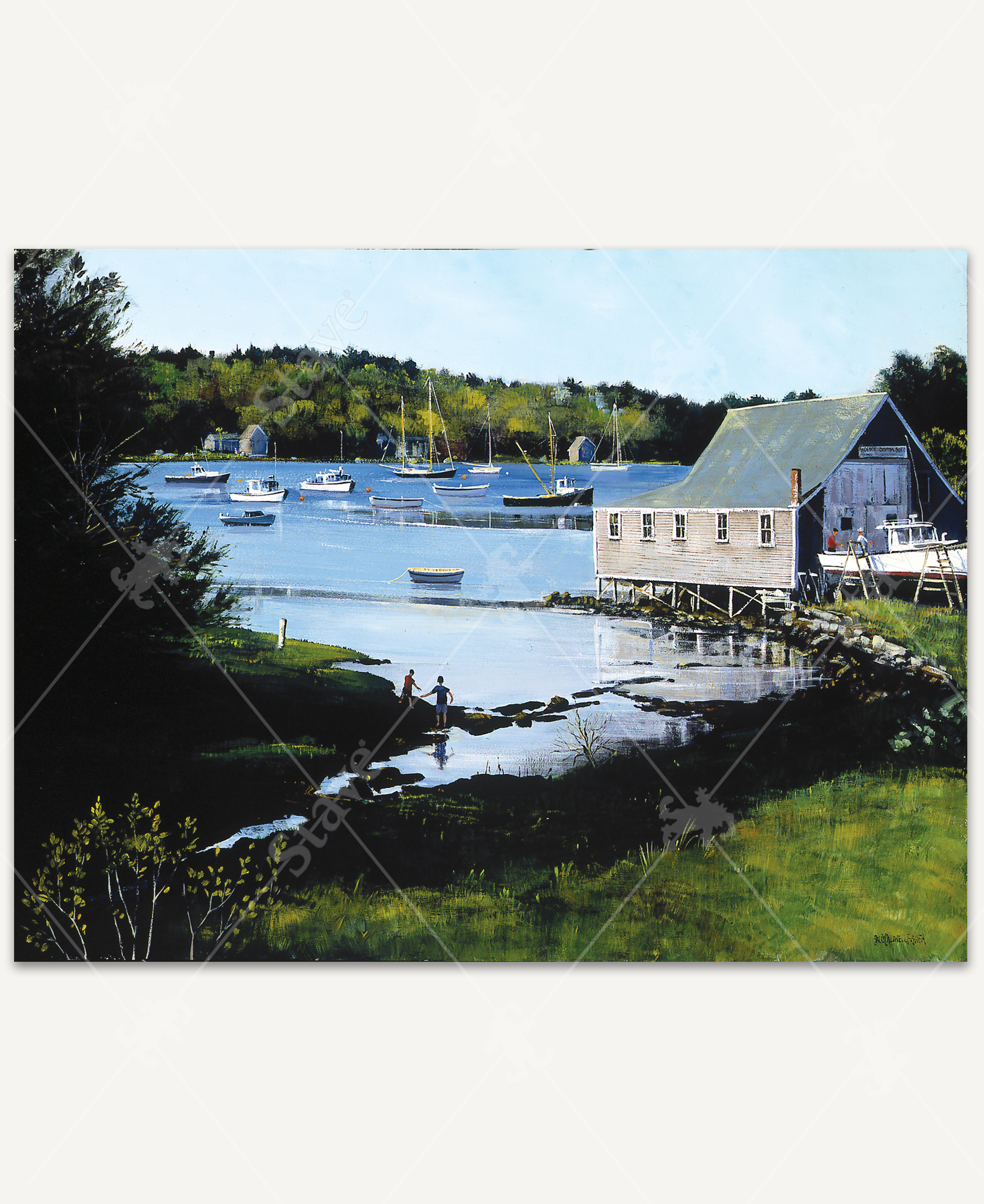 Early Morning In the Boat Yard_1