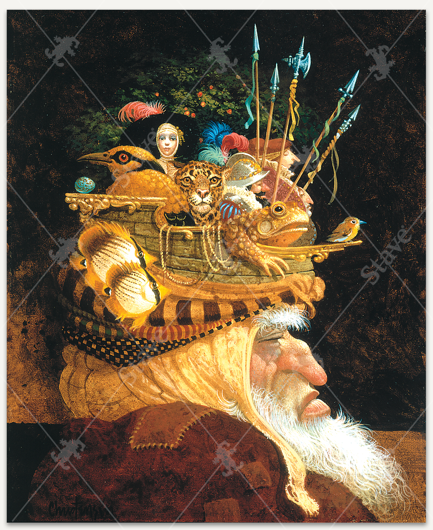 Old Man With Alot On His Mind_1