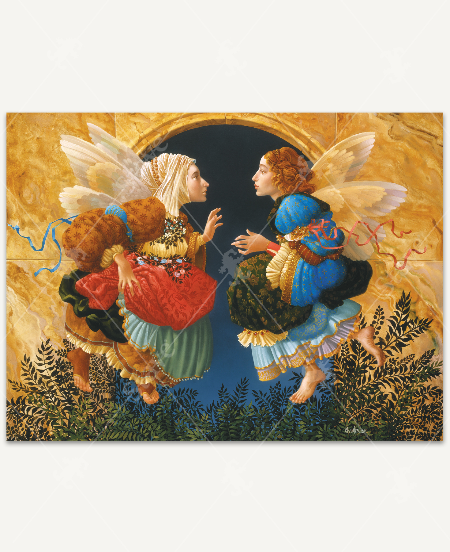 Two Angels Discussing Botticelli_1