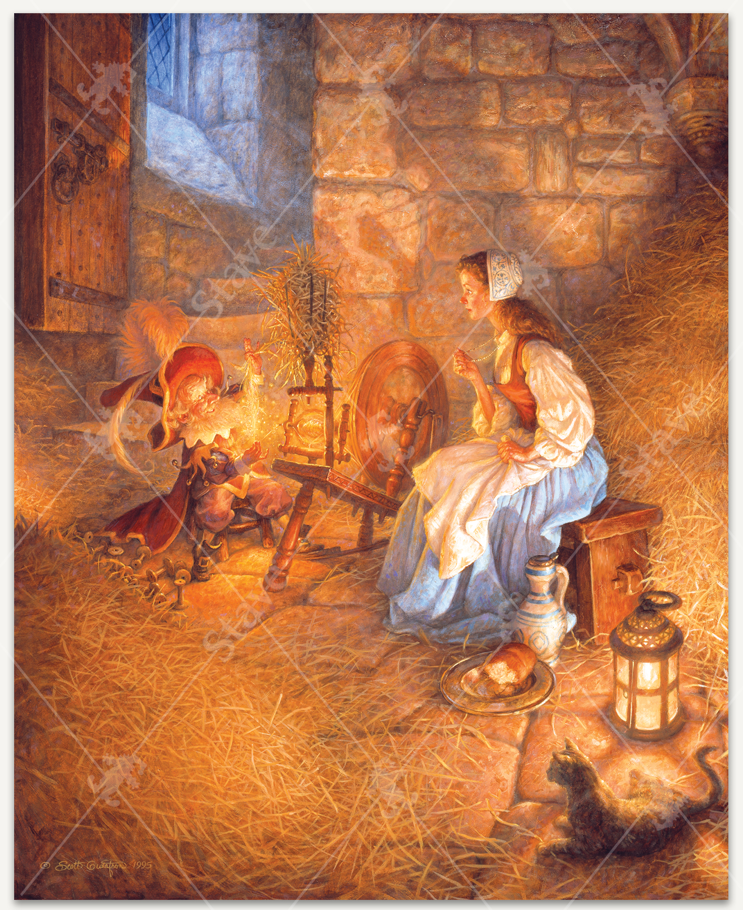 Rumpelstiltskin, a traditional puzzle - Stave Puzzles