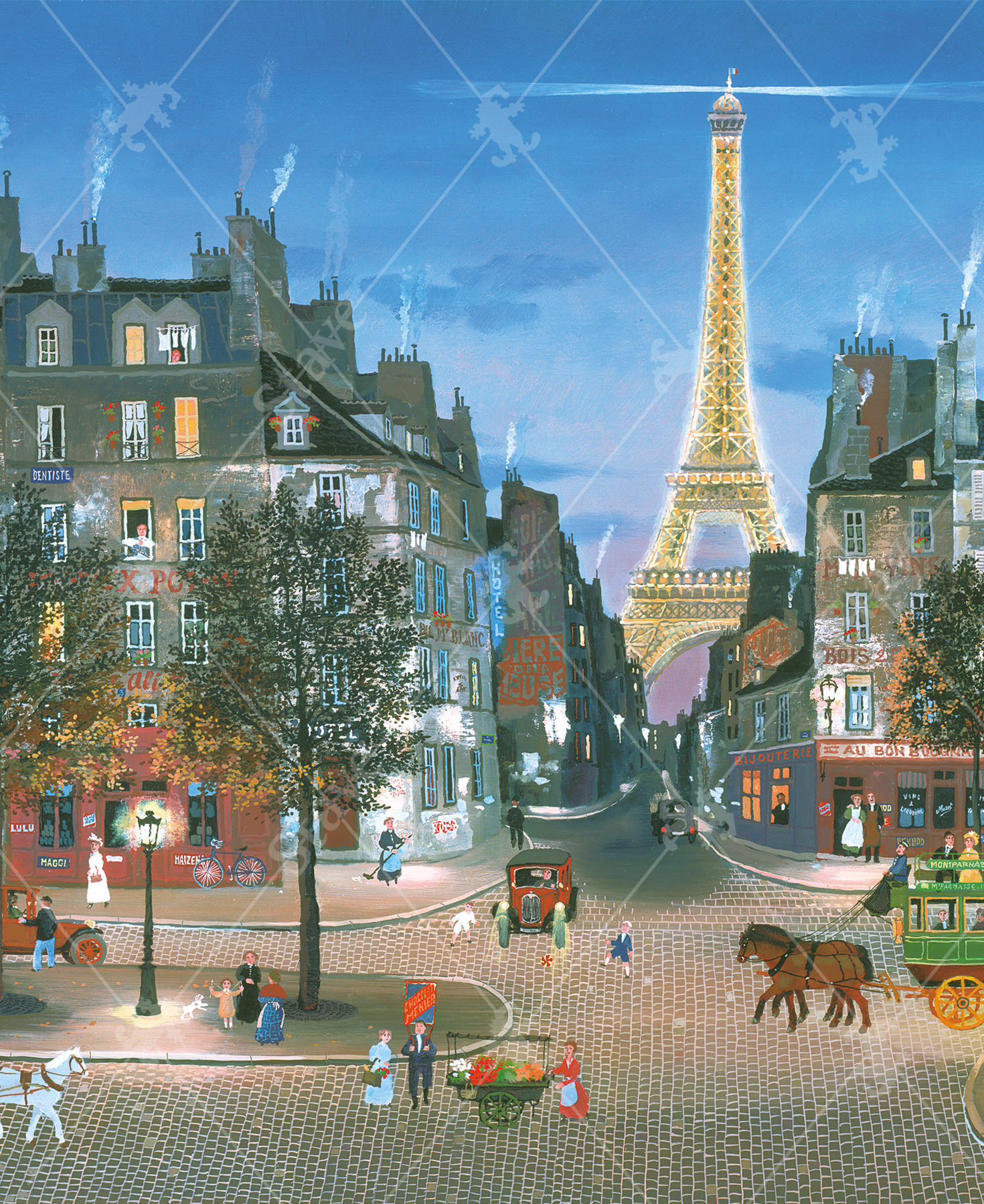 Woodcraft - Puzzle 3D en bois Tour Eiffel