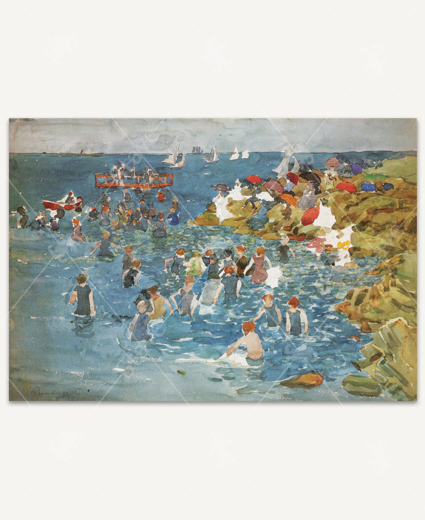 Bathing, Marblehead_1