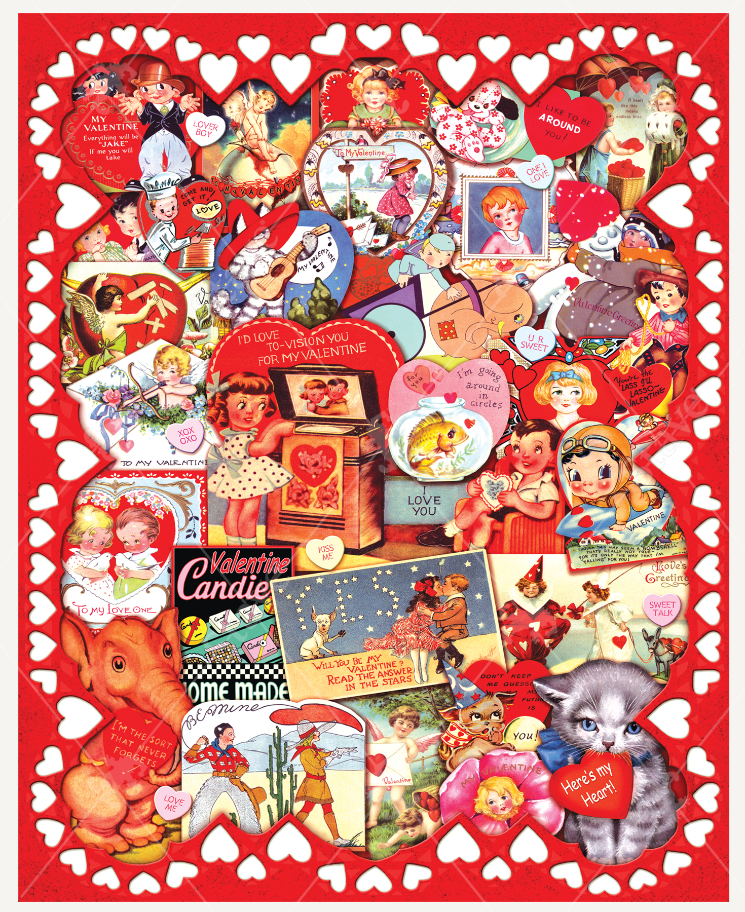 Valentine, a traditional puzzle - Stave Puzzles