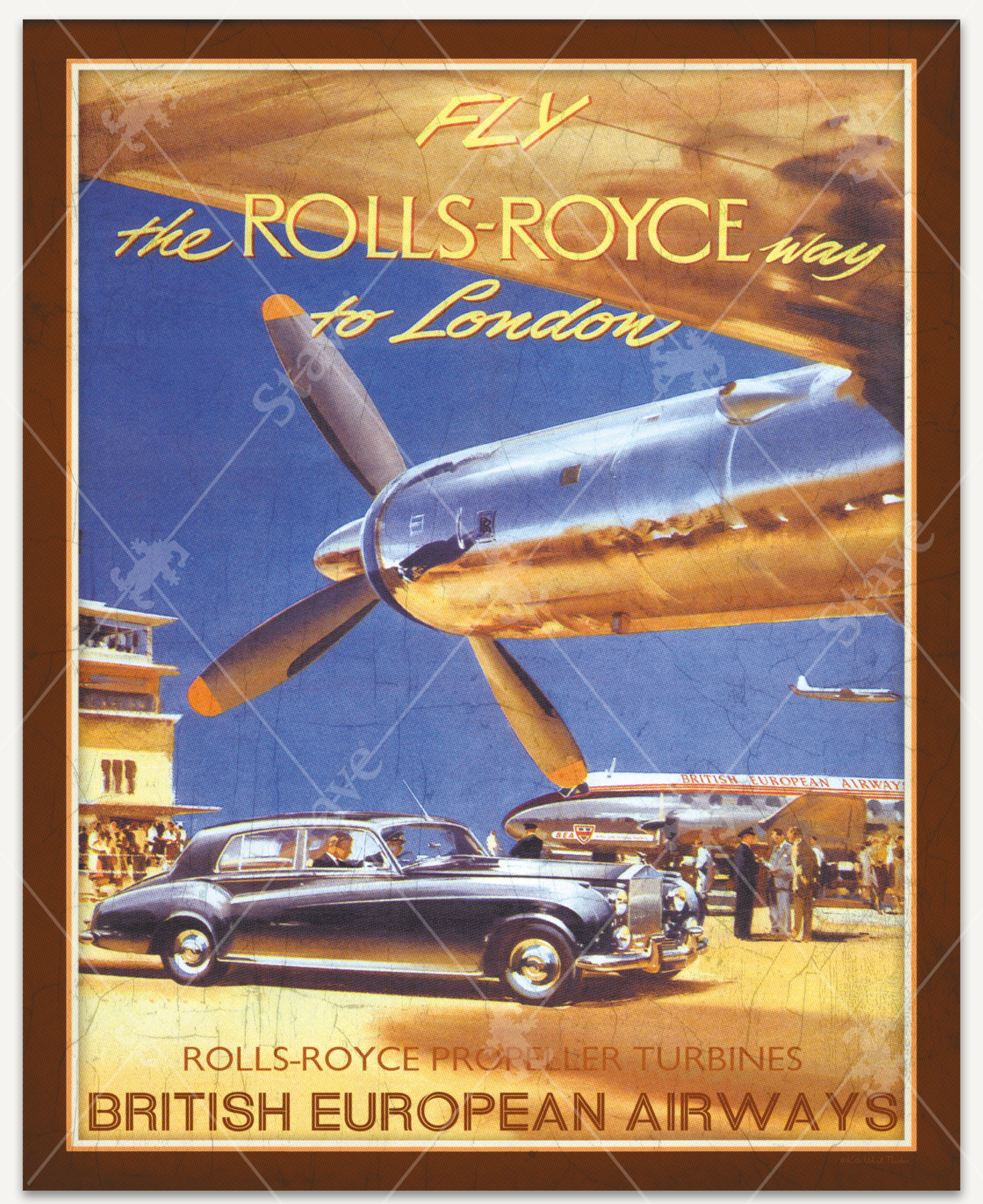 Rolls Royce To London, a traditional puzzle - Stave Puzzles