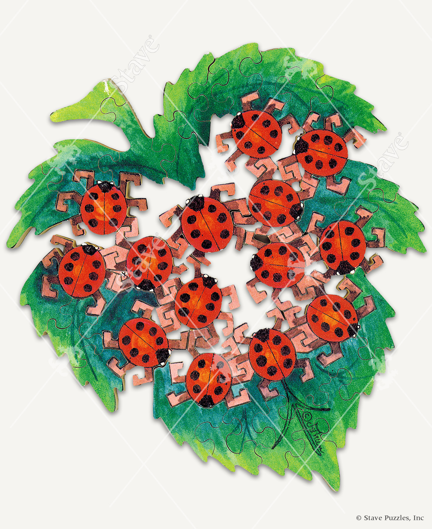Ladybug, Ladybug Jigsaw Puzzle | Stave Puzzles