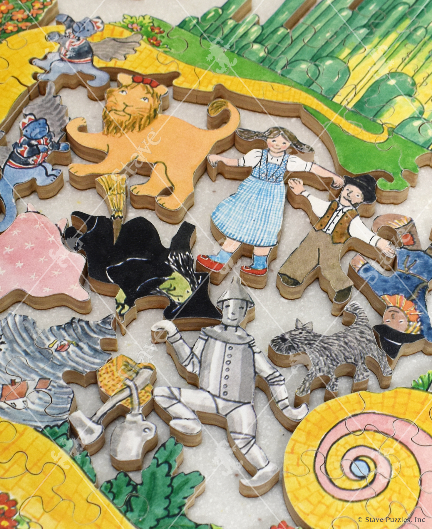 Wizard of OZ Vintage Art Print Jigsaw Puzzle for Sale by