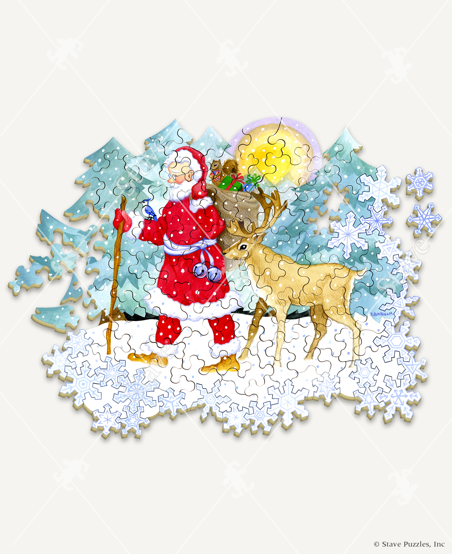 Snowflake Santa_1