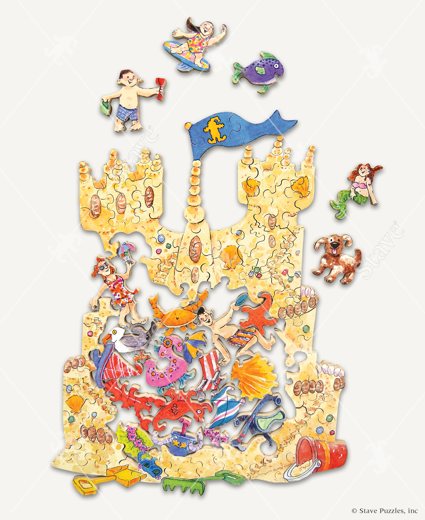 Life's A Beach Jigsaw Puzzle | Stave Puzzles