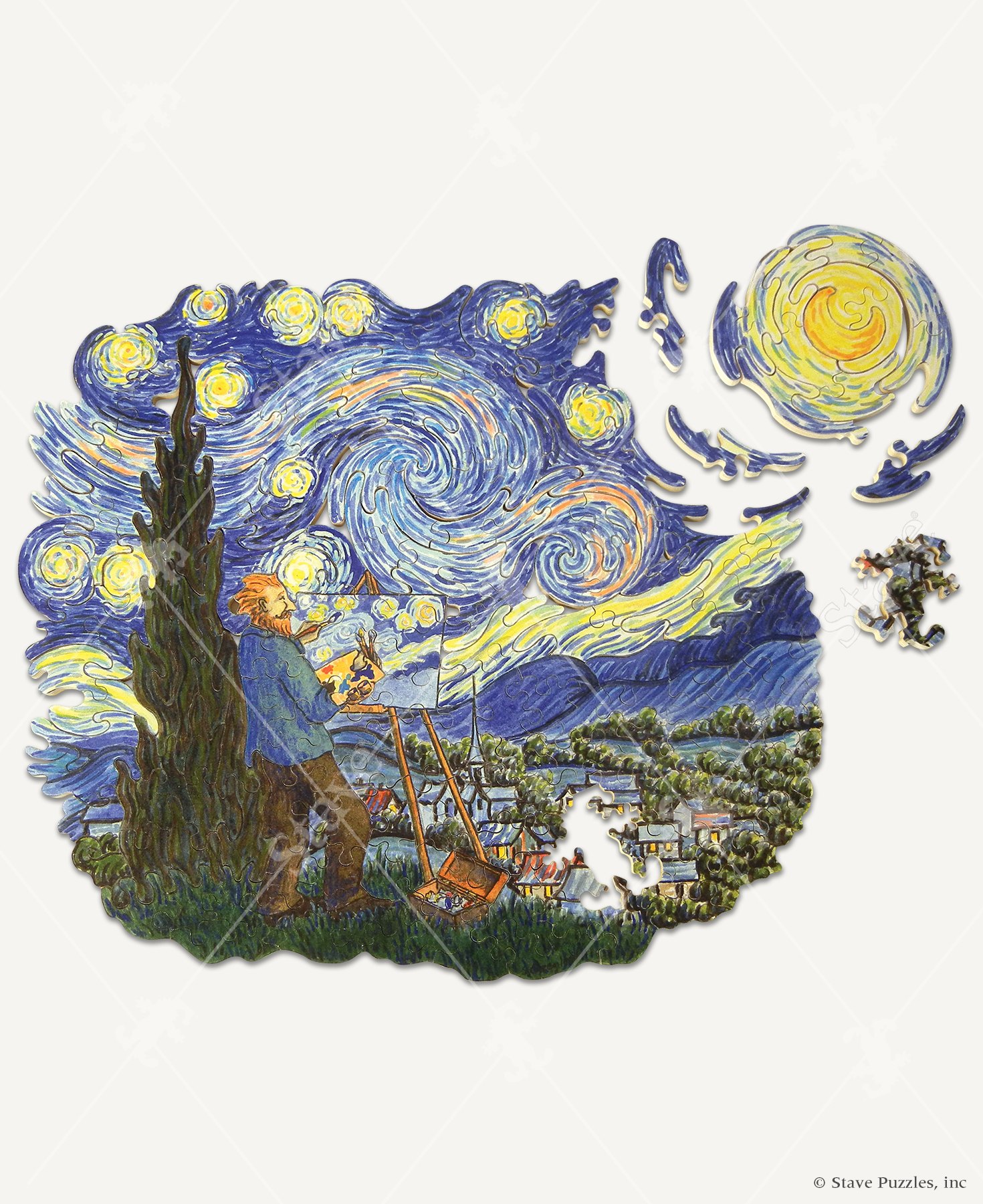 So Goghs The Night Stave Puzzles 0