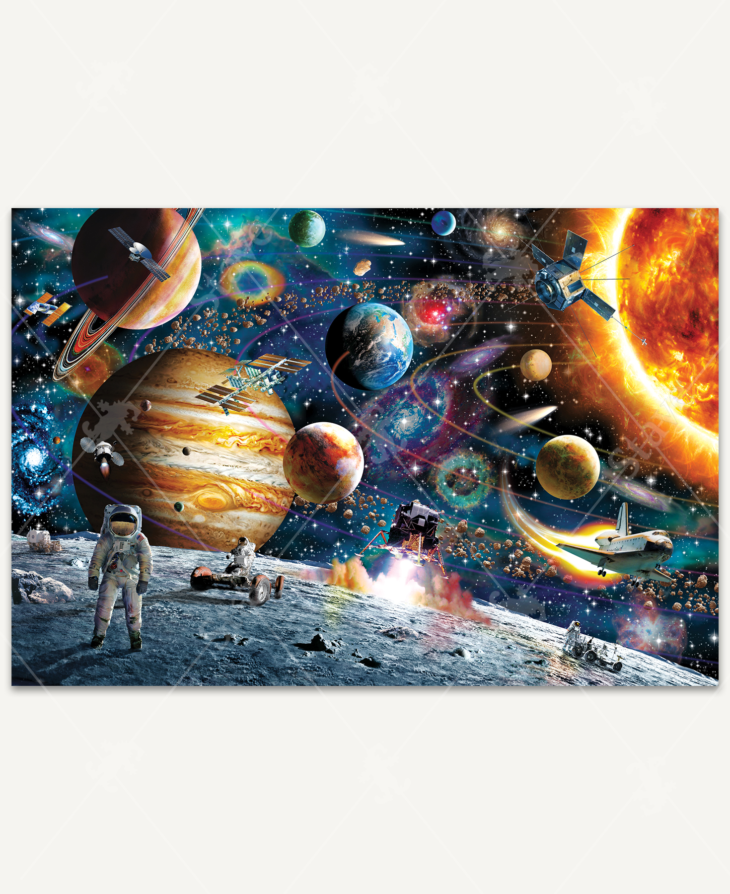 Space Odyssey, a traditional puzzle - Stave Puzzles