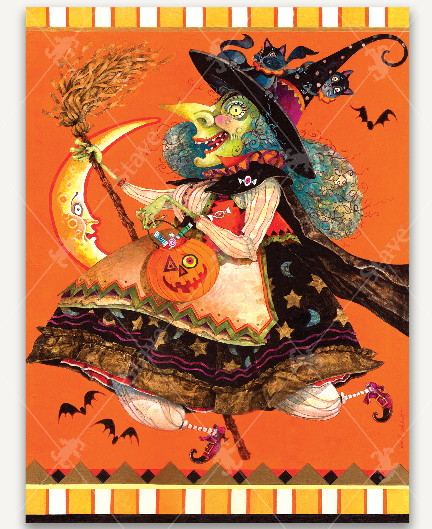 Witch Way For More Candy Jigsaw Puzzle | Stave Puzzles
