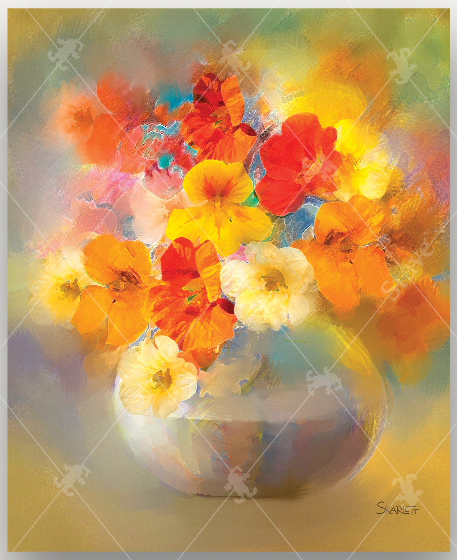 Bouquet Nasturtiums_1