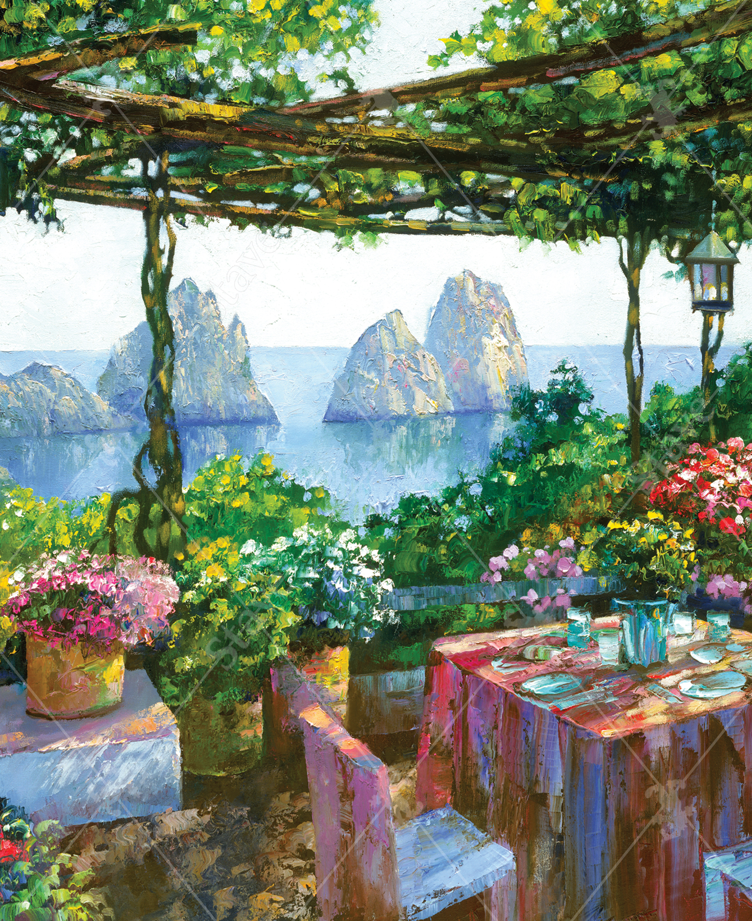 Table For Two In Capri